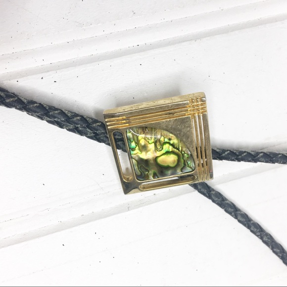 Vintage Stone Western Bolo Tie - Picture 4 of 6